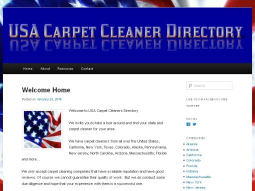 USA Carpet Cleaner Directory