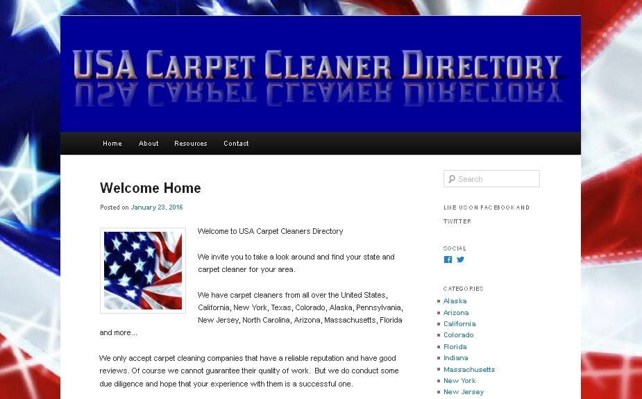 USA Carpet Cleaner Directory