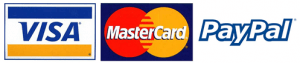 Visa, MasterCard and Pay Pal Accepted