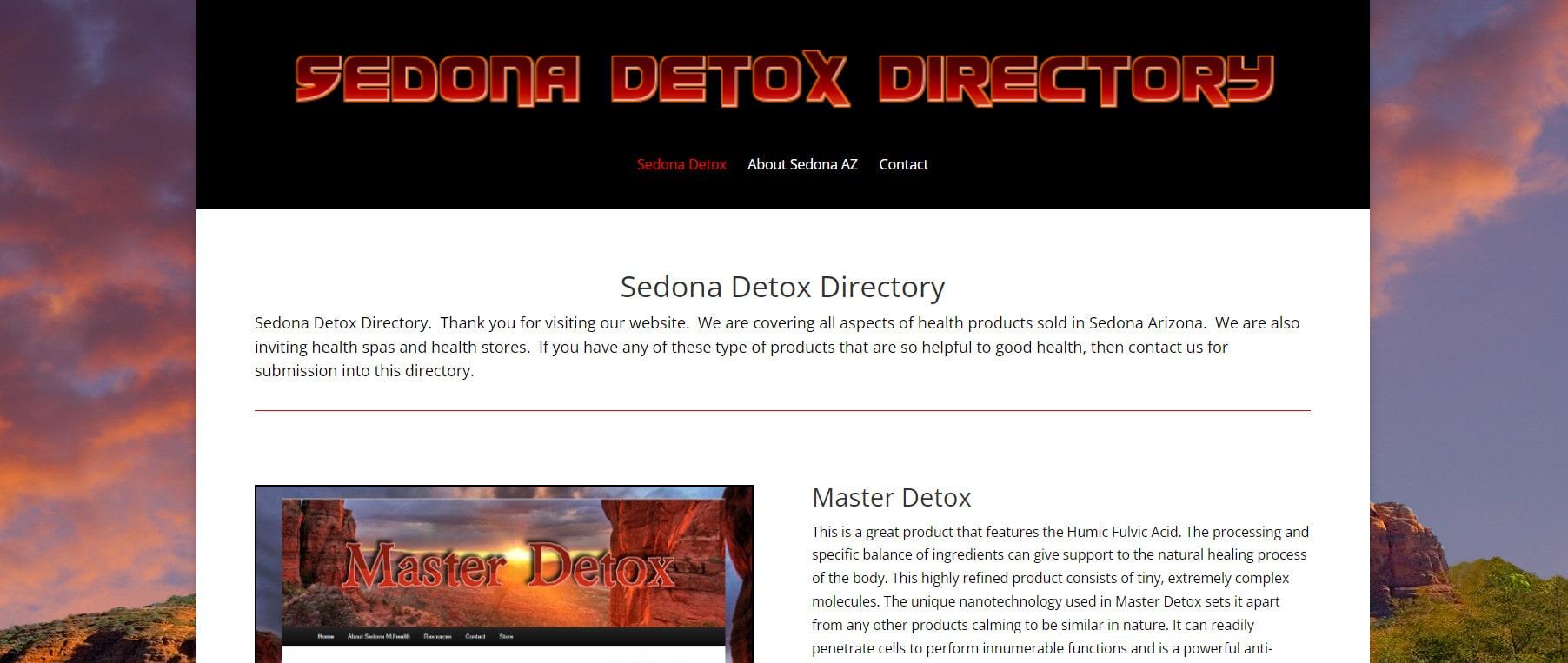 Sedona Detox Directory Com